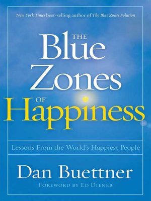 cover image of The Blue Zones of Happiness
